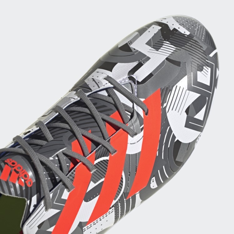 Chuteira Adidas Gamemode Firme Para Futebol De Campo Vermelho