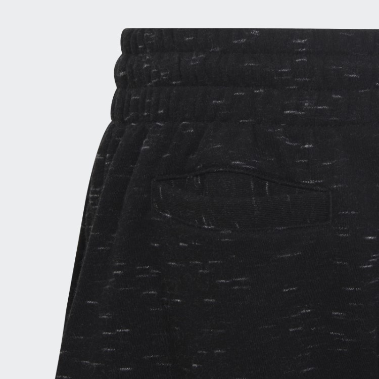 Short Adidas Black Melange Future Icons Com Logo Grande