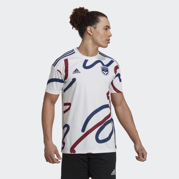 Camisa Branca Adidas Girondins De Bordeaux 22/23 Away