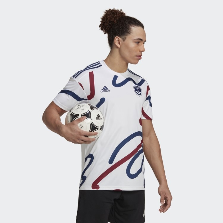 Camisa Branca Adidas Girondins De Bordeaux 22/23 Away