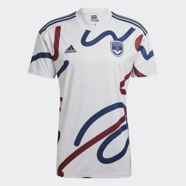 Camisa Branca Adidas Girondins De Bordeaux 22/23 Away