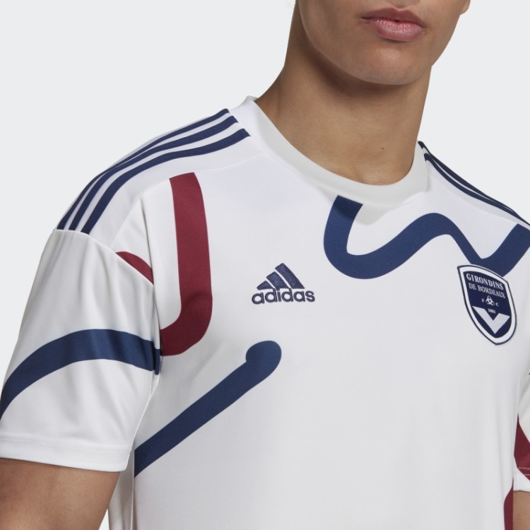 Camisa Branca Adidas Girondins De Bordeaux 22/23 Away
