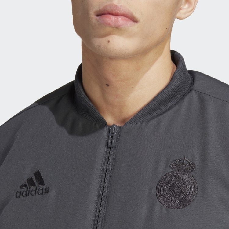 Jaqueta Acolchoada De Carbono Real Madrid História Chinesa Adidas