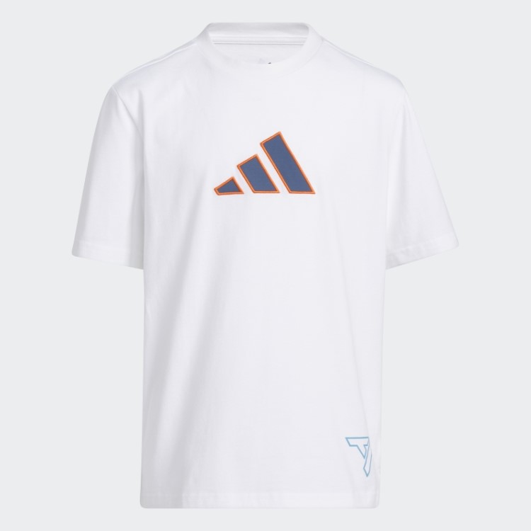 Trae Young Camiseta Branca Adidas