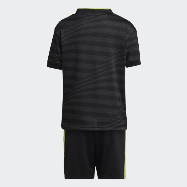 Terceiro Mini Kit Adidas Real Madrid 22/23 Preto