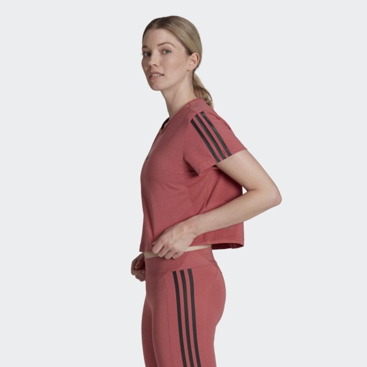 Camiseta Vermelha Adidas Aeroready Feita Para Treino