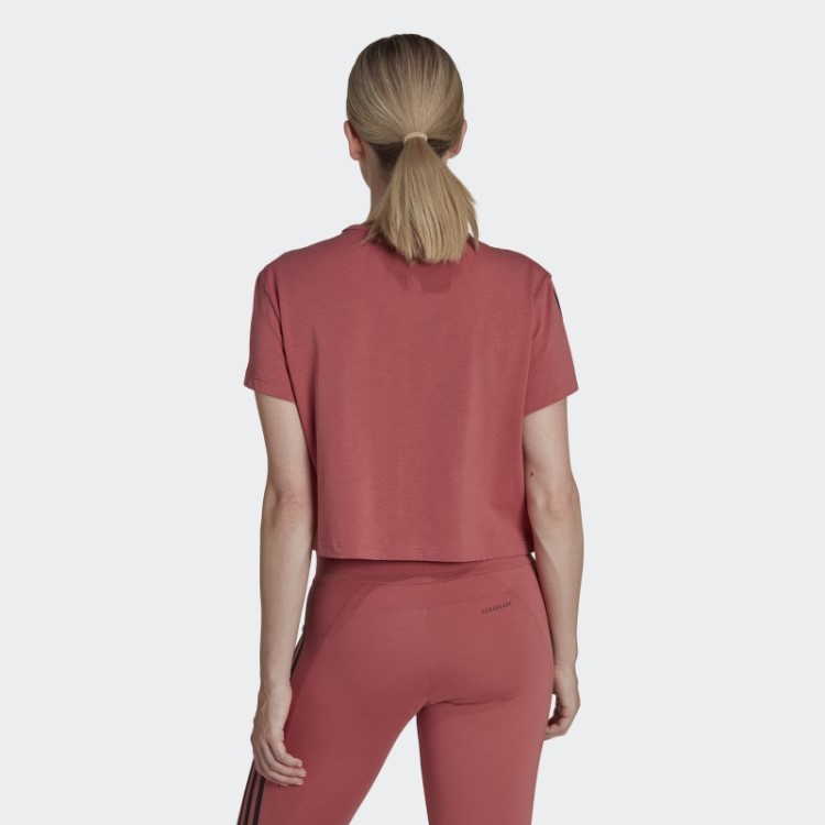 Camiseta Vermelha Adidas Aeroready Feita Para Treino