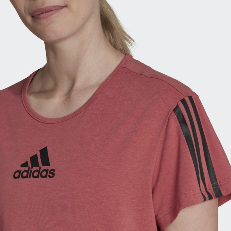 Camiseta Esportiva Vermelha Adidas Aeroready Made For Training