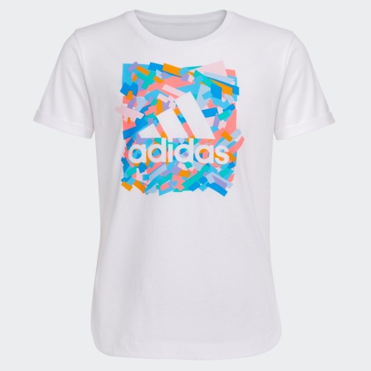 Camiseta Manga Branca Adidas