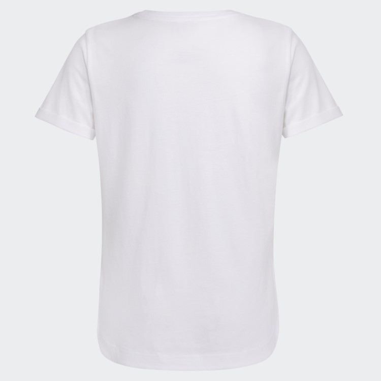 Camiseta Manga Branca Adidas