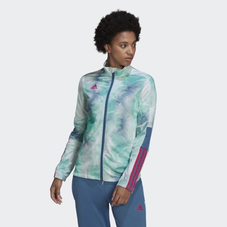 Jaqueta Tiro Azul Alterado Adidas