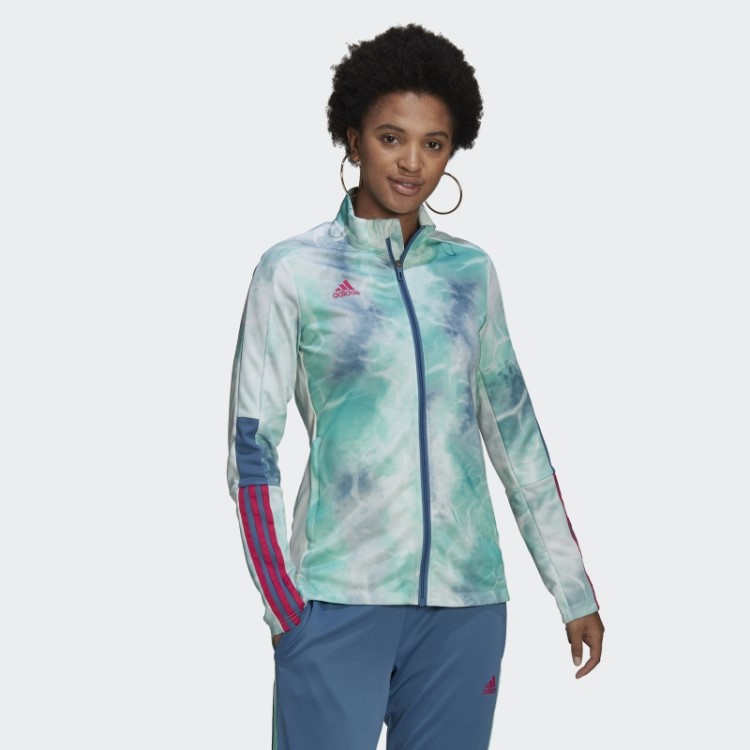 Jaqueta Tiro Azul Alterado Adidas