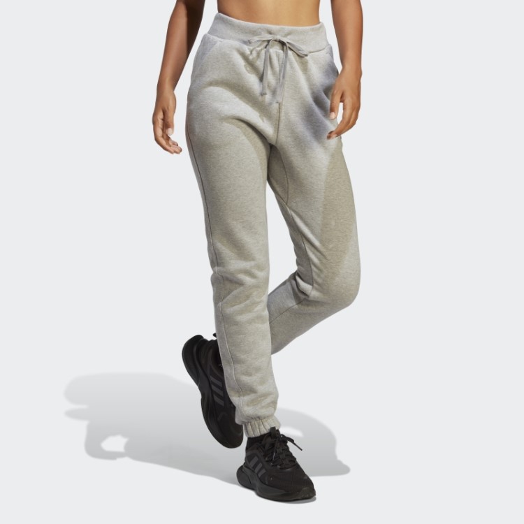 Calça De Lã Adidas Lounge Cinza Médio
