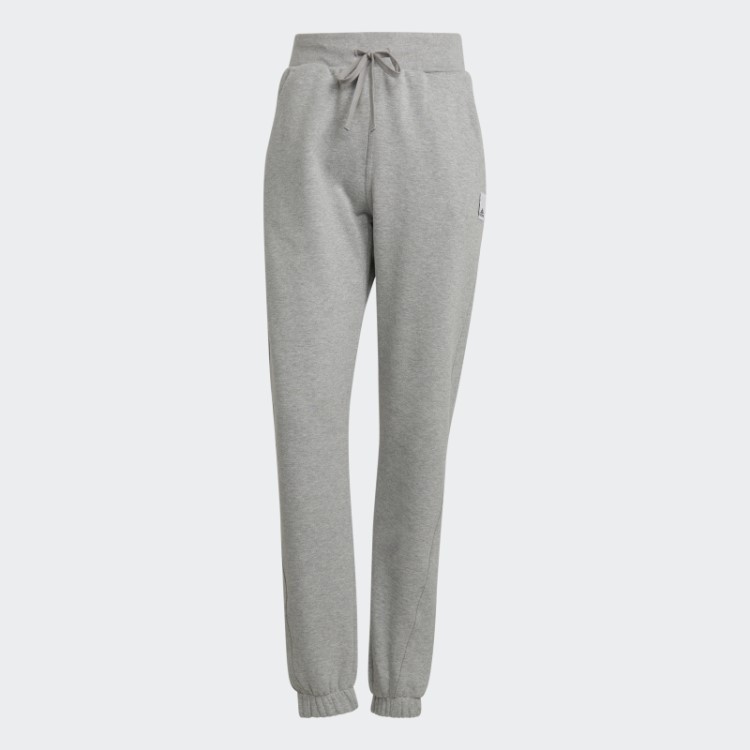 Calça De Lã Adidas Lounge Cinza Médio