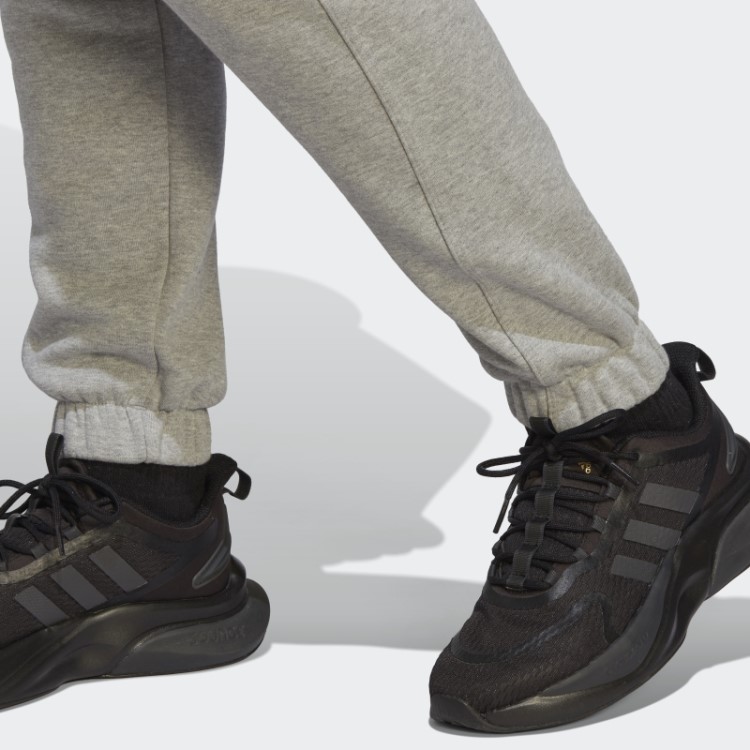 Calça De Lã Adidas Lounge Cinza Médio