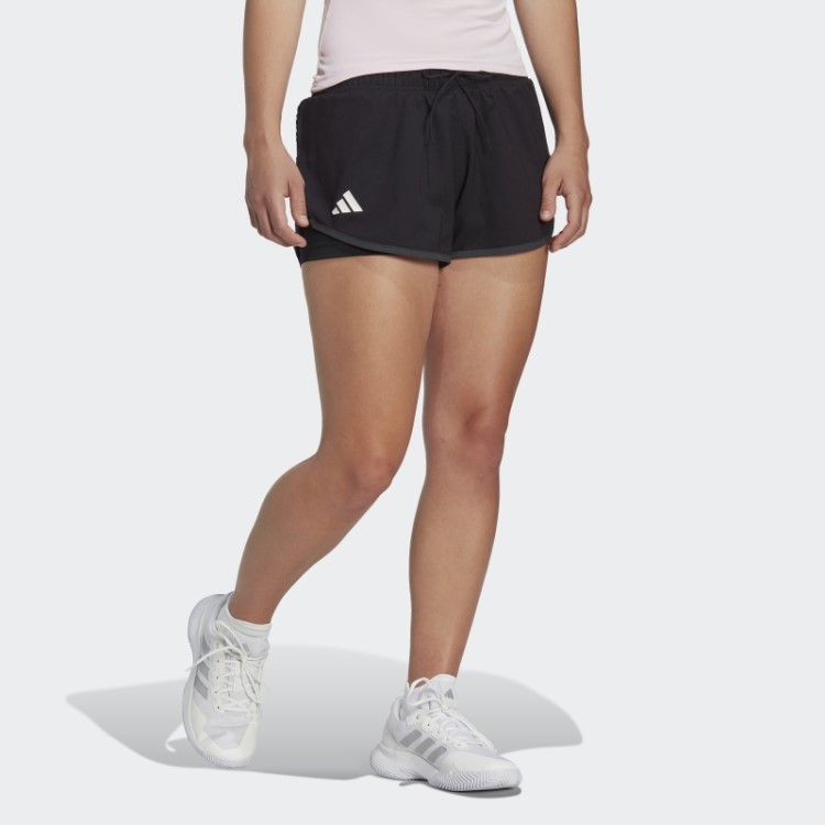 Shorts De Tênis Do Clube Preto Adidas