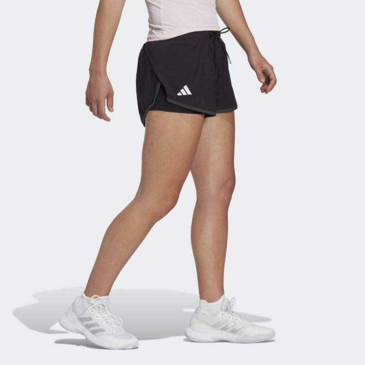 Shorts De Tênis Do Clube Preto Adidas