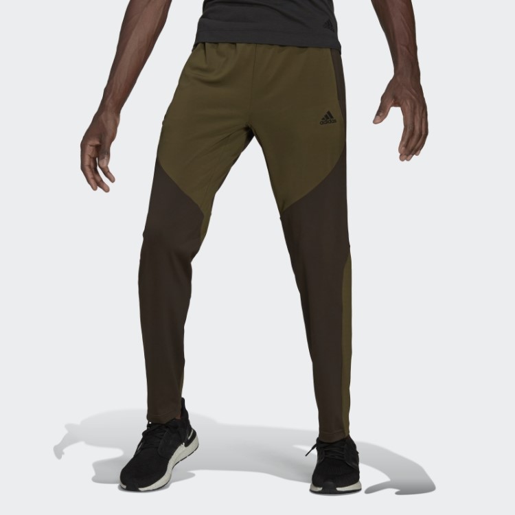 Joggers De Treinamento De Ioga Adidas Olive