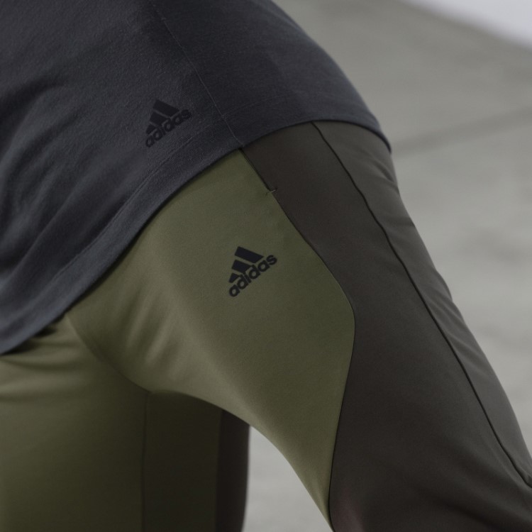 Joggers De Treinamento De Ioga Adidas Olive
