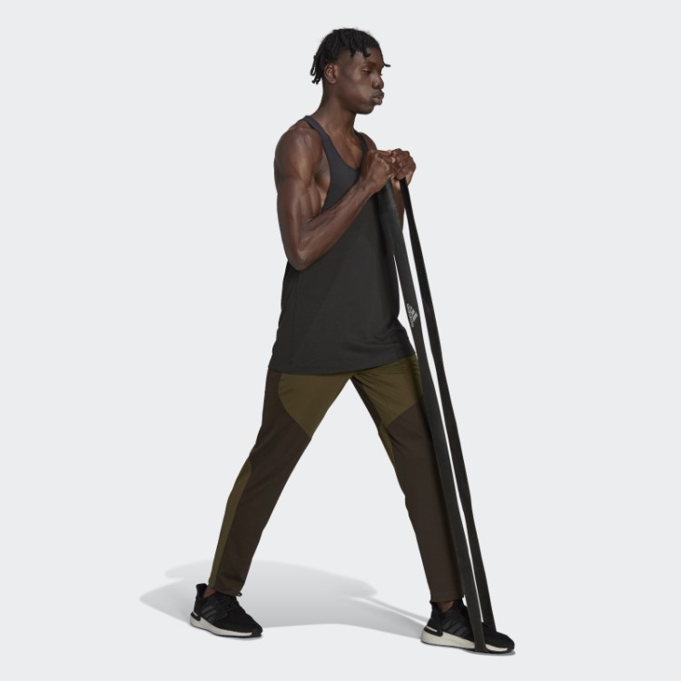 Joggers De Treinamento De Ioga Adidas Olive