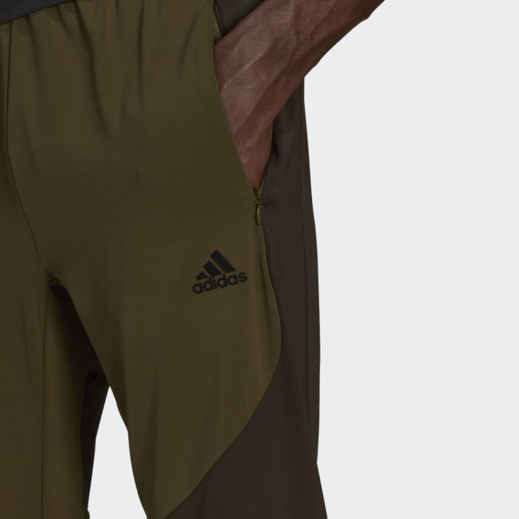 Joggers De Treinamento De Ioga Adidas Olive