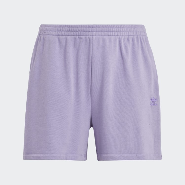Shorts French Terry Adicolor Essentials (tamanho Grande) Adidas Lilás