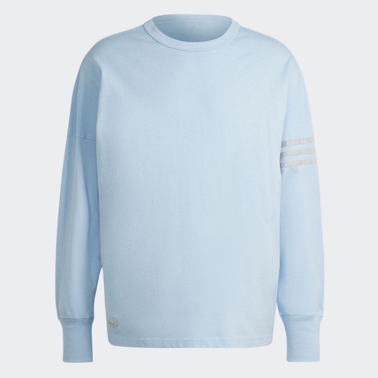 Top Adidas Adicolor Neuclassics Manga Longa Sky