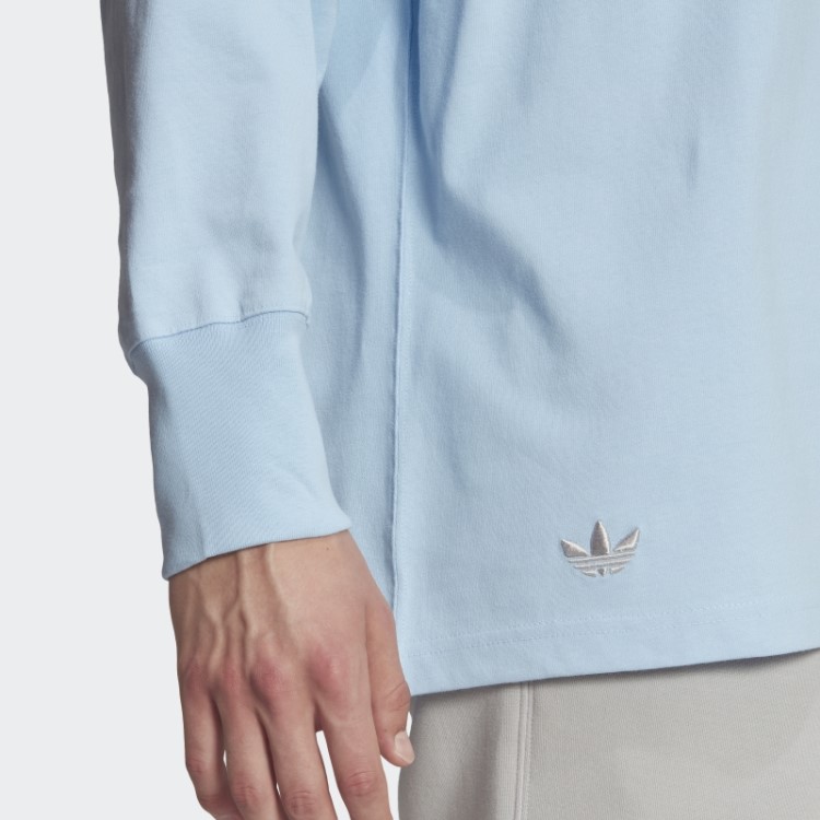 Top Adidas Adicolor Neuclassics Manga Longa Sky