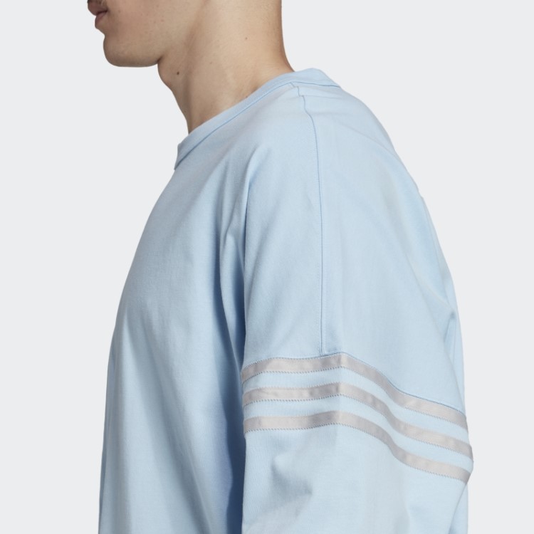 Top Adidas Adicolor Neuclassics Manga Longa Sky
