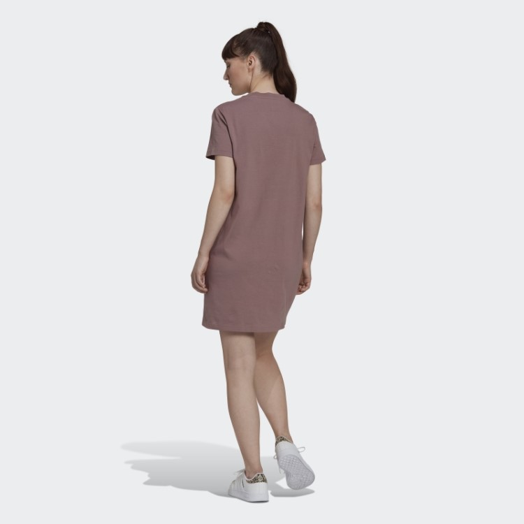 Essentials Logo Vestido Adidas Roxo