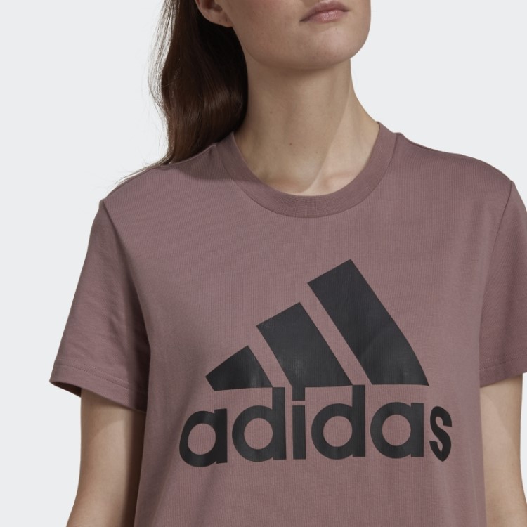 Essentials Logo Vestido Adidas Roxo