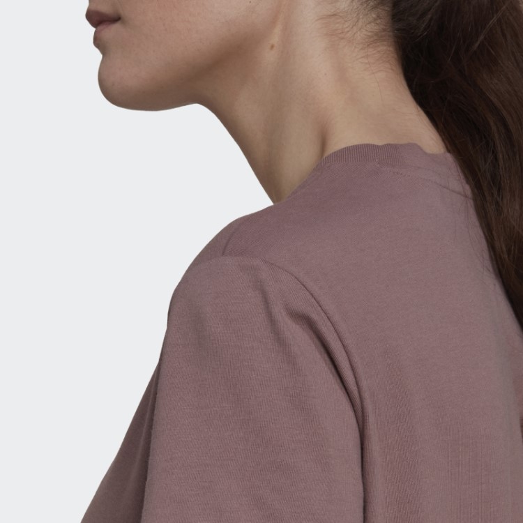 Essentials Logo Vestido Adidas Roxo