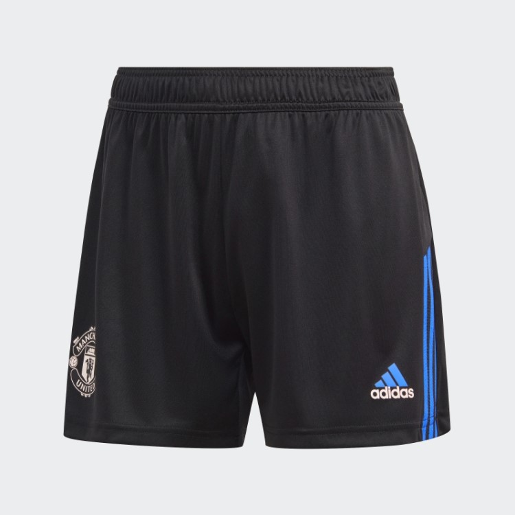 Bermuda De Treino Manchester United Condivo 22 Preto Adidas