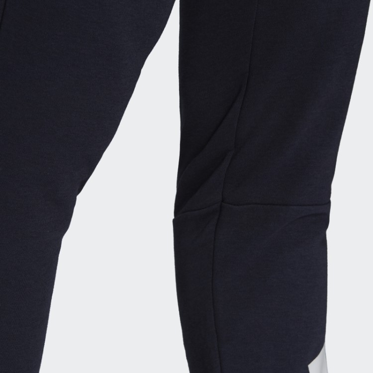 Essentials Calça French Terry Com Punho Cônico E Logo Adidas Ink