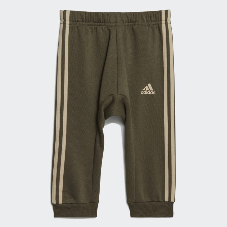 Distintivo Verde Prateado Do Conjunto Sport Jogger Adidas