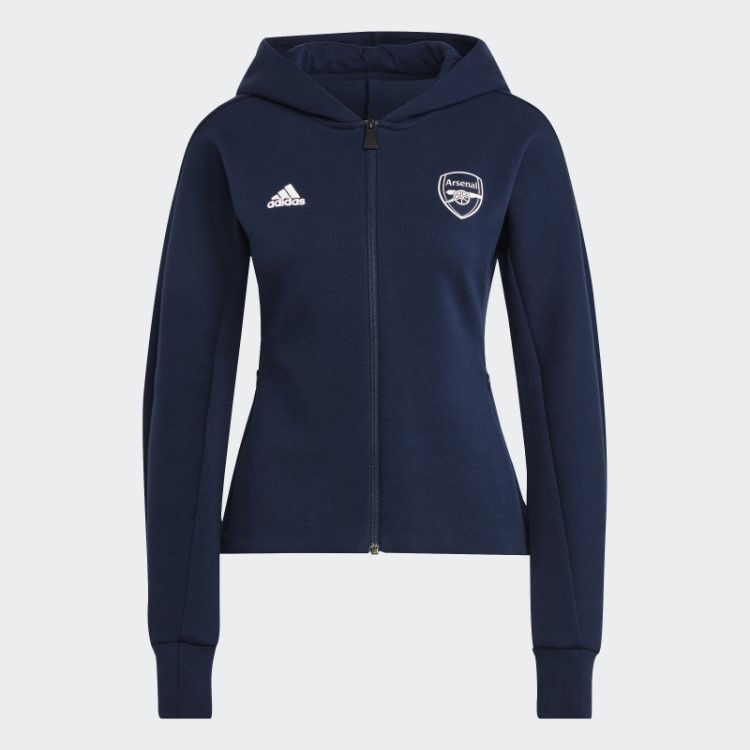 Jaqueta Adidas Arsenal Anthem Azul Marinho