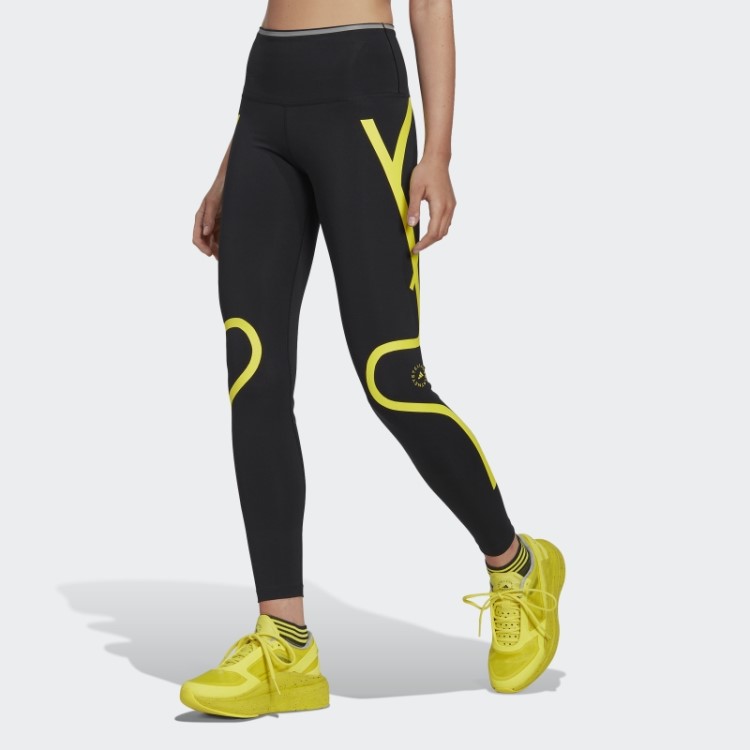 Leggings De Corrida Adidas By Stella Mccartney Black Truepace Fashion