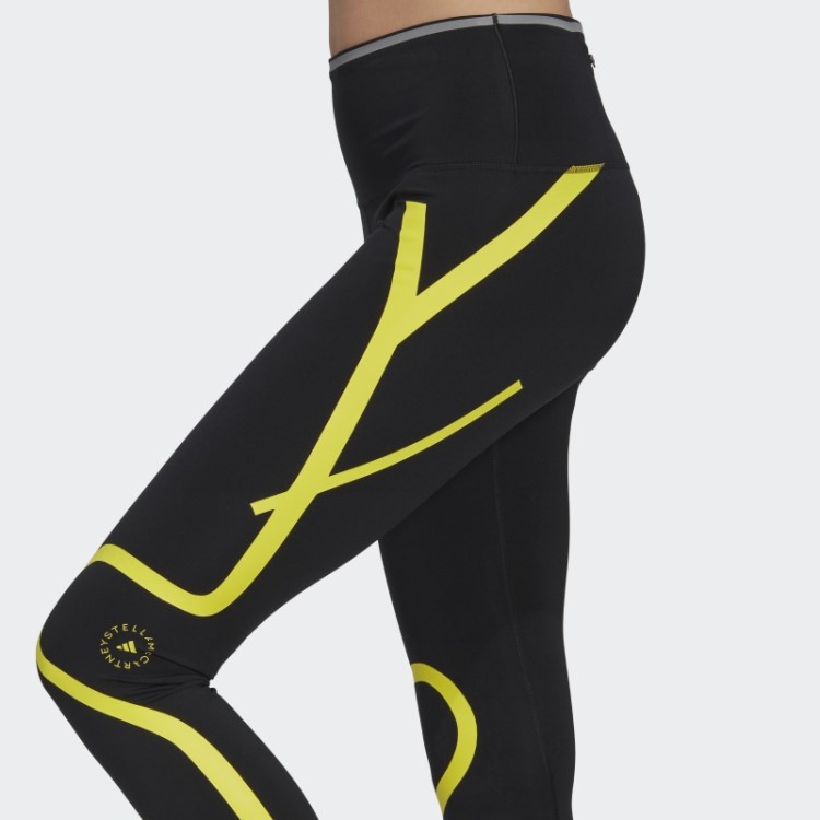 Leggings De Corrida Adidas By Stella Mccartney Black Truepace Fashion