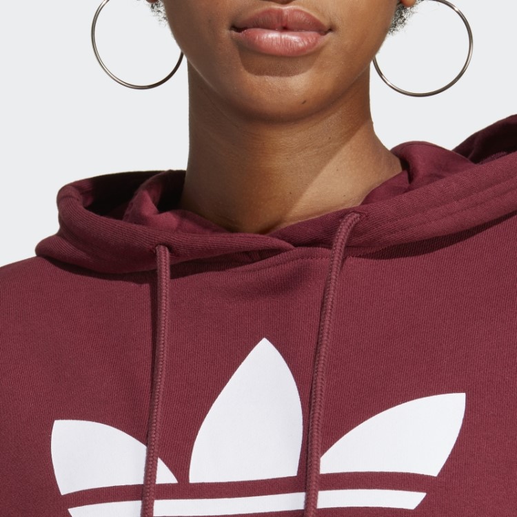Moletom Vermelho Adidas Com Trevo