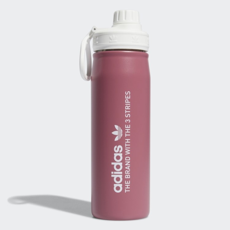 Garrafa De Metal De Aço Rosa 600 Ml Adidas