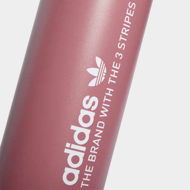 Garrafa De Metal De Aço Rosa 600 Ml Adidas