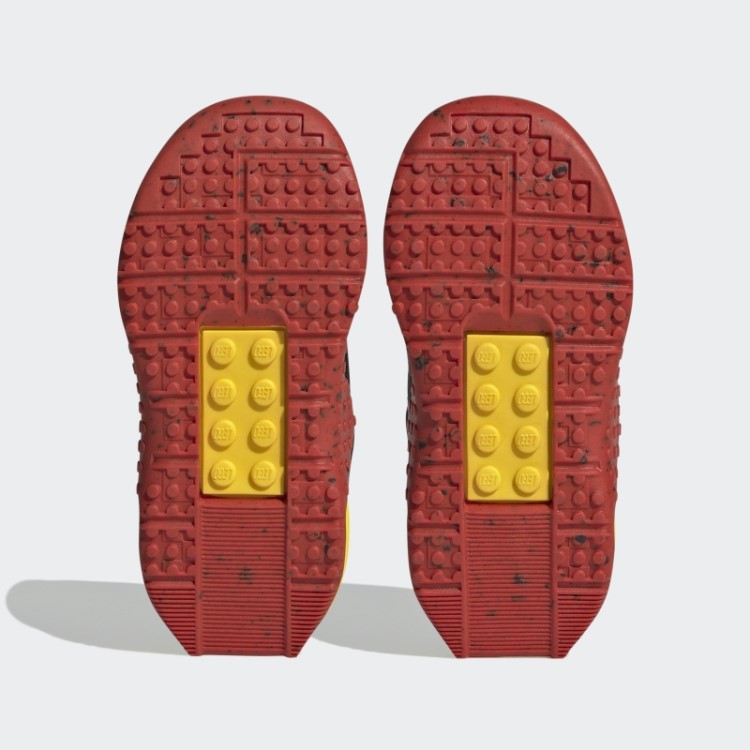 Sapato Preto Adidas Dna X Lego Com Duas Tiras De Velcro