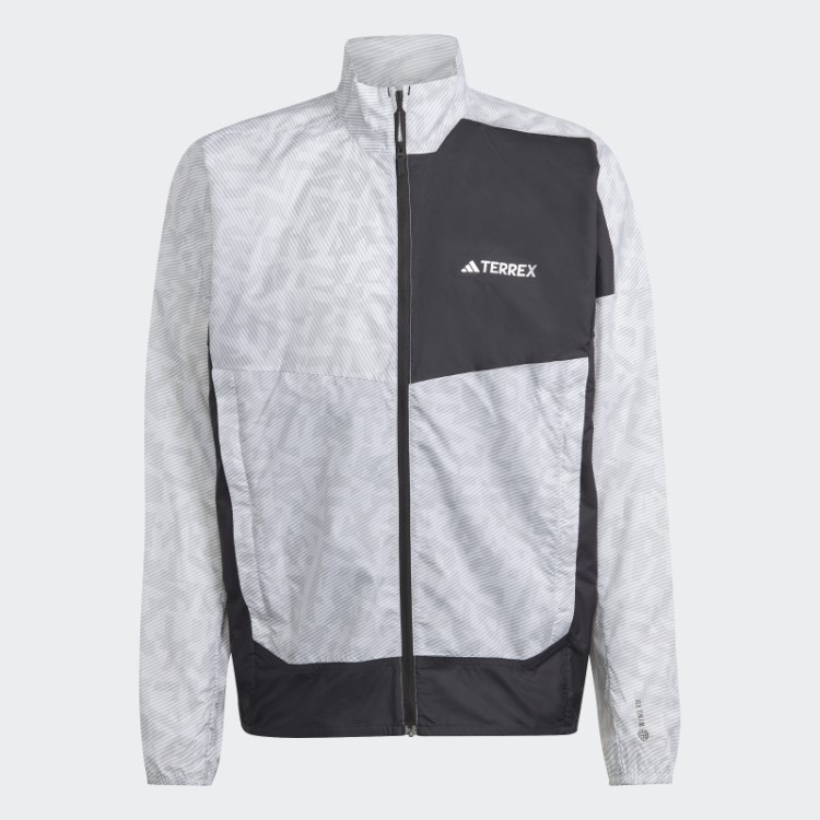 Jaqueta Terrex Trail Running Wind Adidas Branca