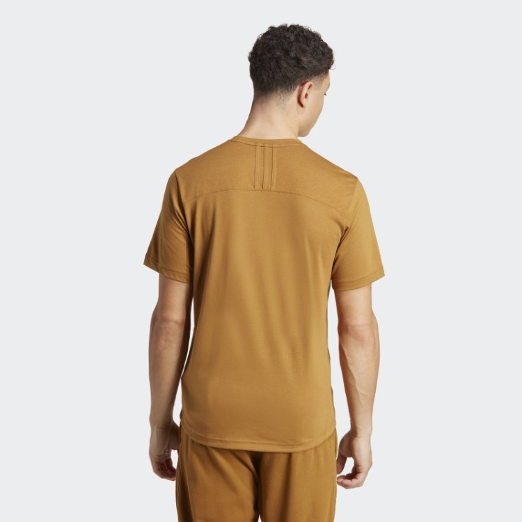 Camiseta De Treino Adidas Yoga Base Bronze