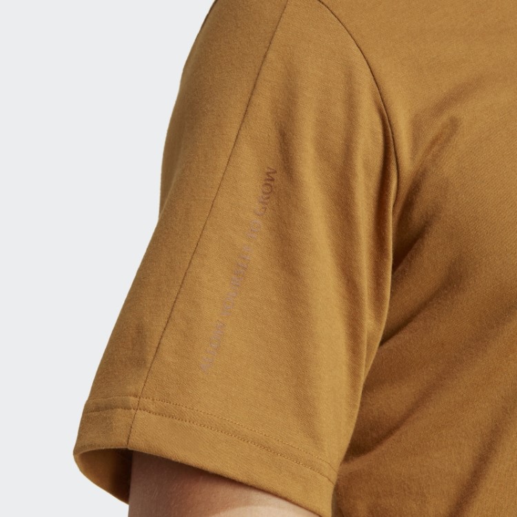 Camiseta De Treino Adidas Yoga Base Bronze