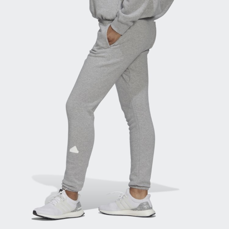 Calça De Moletom Cinza Médio Adidas
