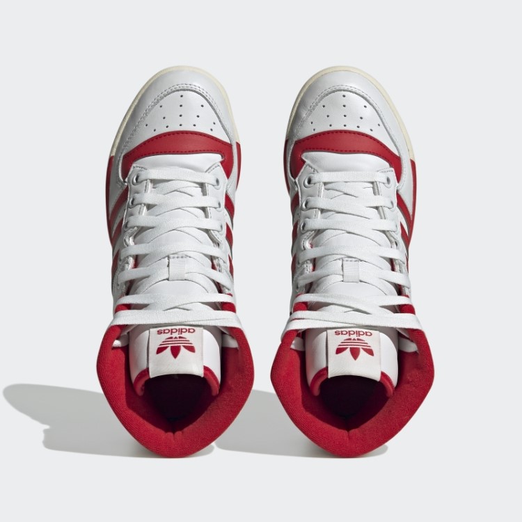 Adidas Rivalry Hi Shoes Escarlate