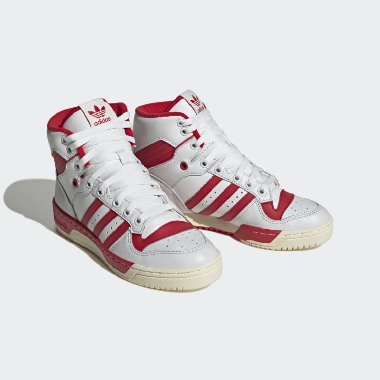 Adidas Rivalry Hi Shoes Escarlate