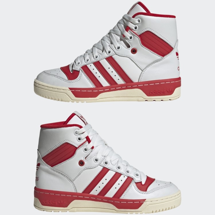 Adidas Rivalry Hi Shoes Escarlate