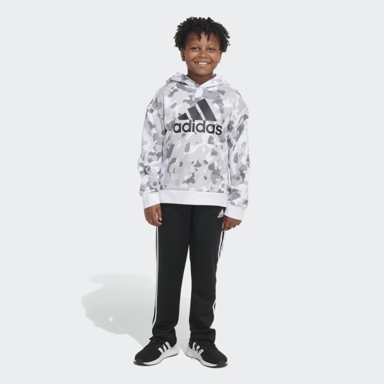 Pulôver Camo Allover Com Capuz (tamanho Estendido) Branco Adidas